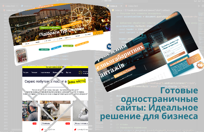 Как создать успешный бизнес с помощью готовых одностраничных сайтов (Landing Page)